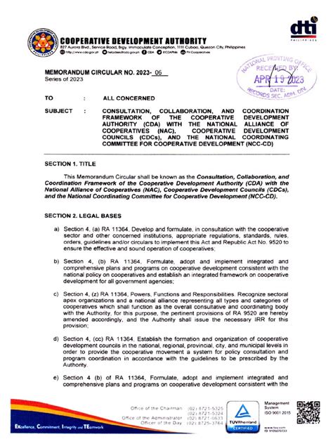 cda mc 2023-17|CDA MC 2023.